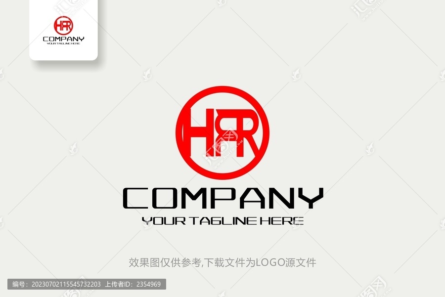 HR科技数码商务金融logo