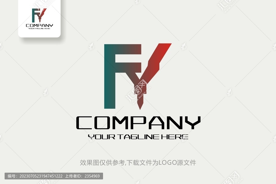 FY标志电子科技数码logo