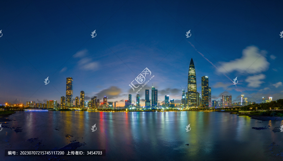 深圳人才公园夜景