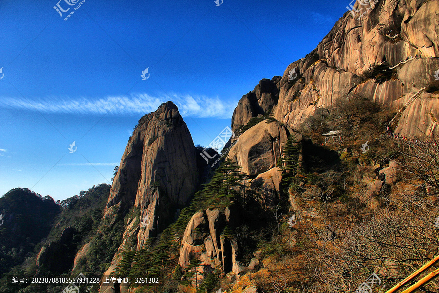 黄山山峦