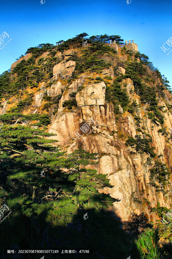 黄山山峦