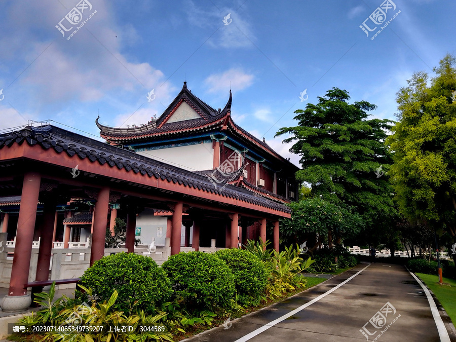 惠州丰湖书院一角