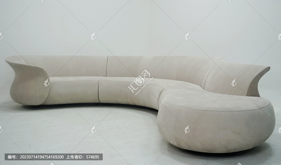 弧形沙发