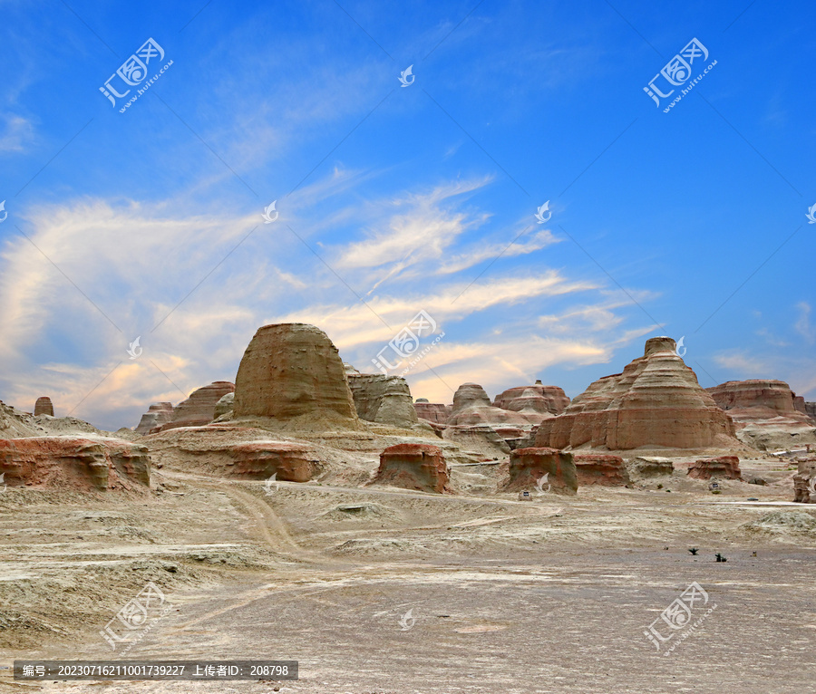 中国新疆地质景观
