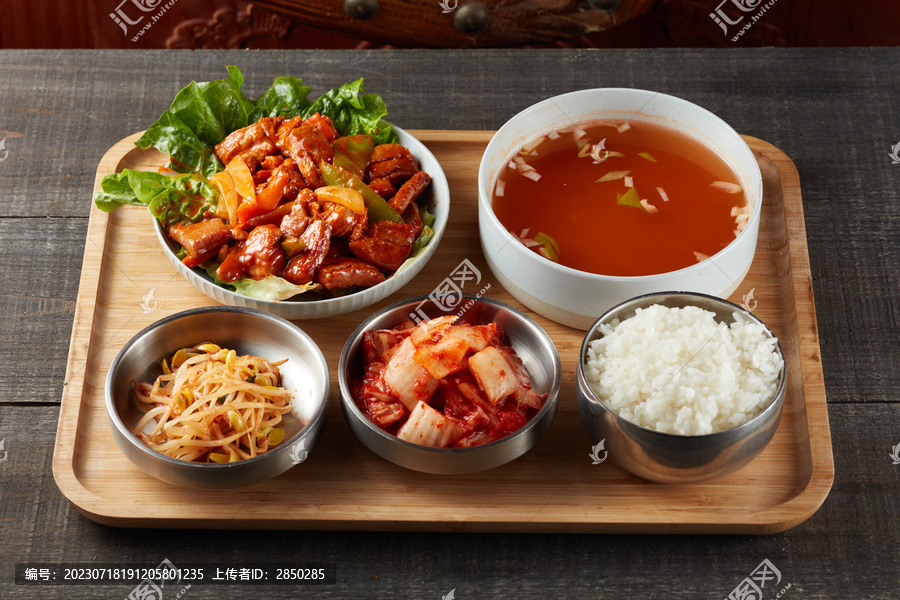 韩国肉酱饭套餐