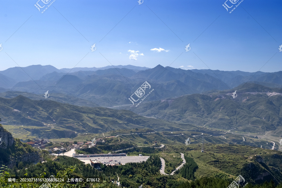 山西恒山风景区景观