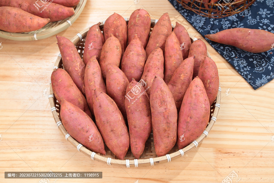 西瓜红红薯红蜜薯