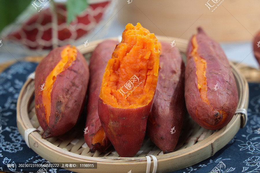 西瓜红红薯红蜜薯