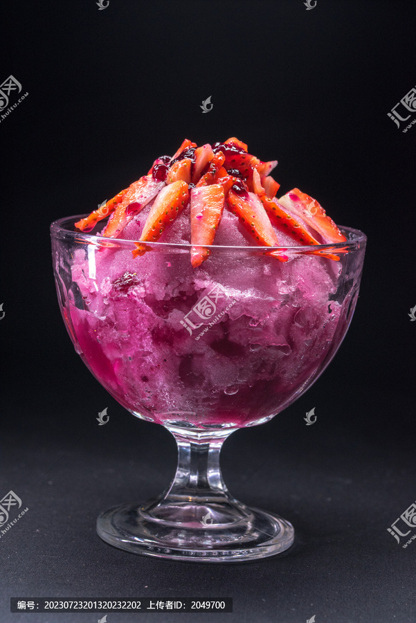 双莓冰沙