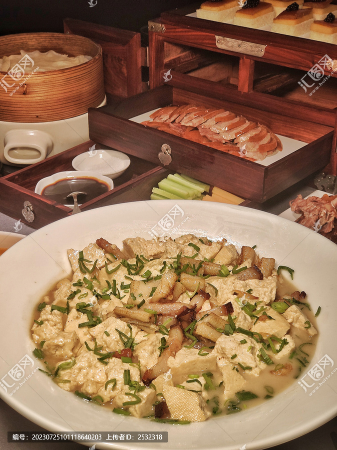 卤豆腐农家豆腐中餐美食