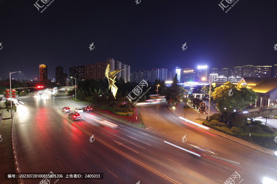 宝鸡夜景