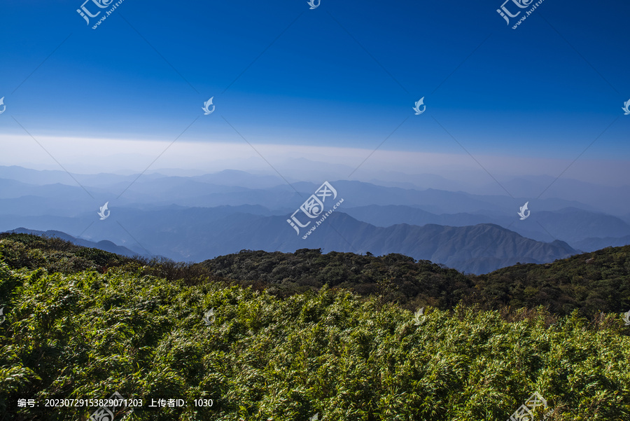 远山大山山脉