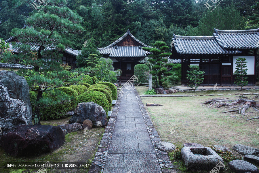 日本奈良庭院