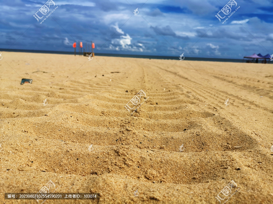 海边风光沙滩