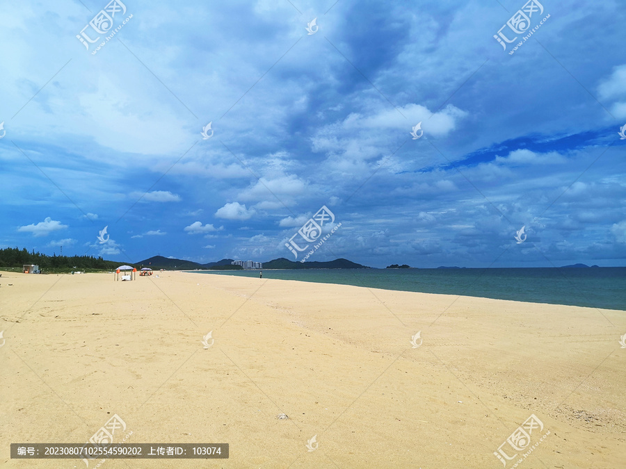 海边风光沙滩