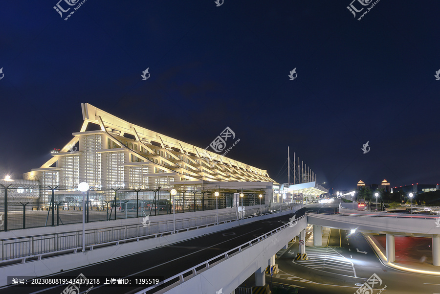 厦门高崎机场夜景