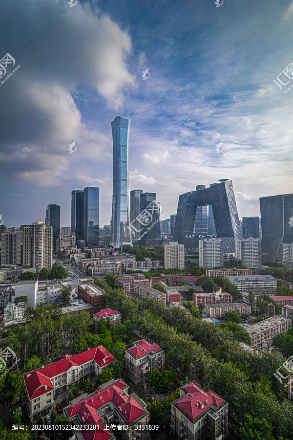北京国贸cbd商业区