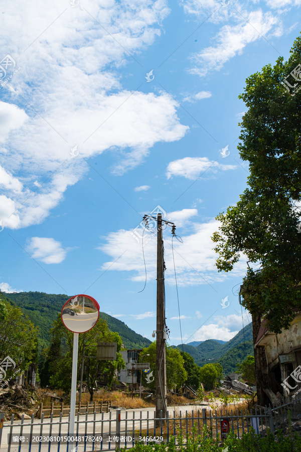 北川地震遗址