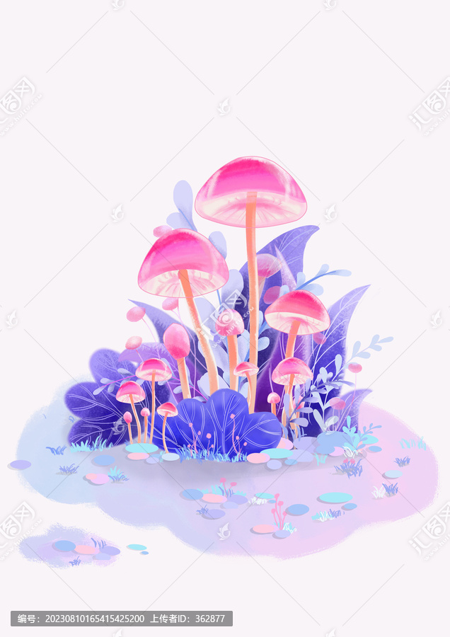 梦幻蘑菇系列1