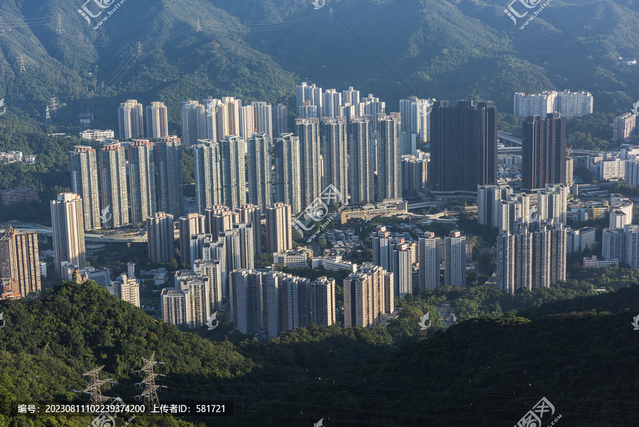 香港沙田高楼