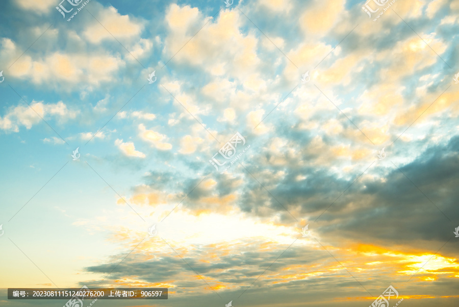 夕阳天空