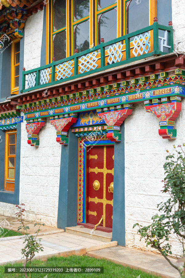 昆明世博格桑园藏族建筑
