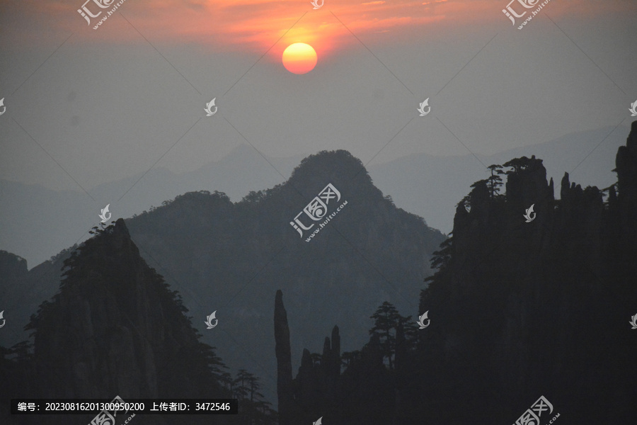 日出黄山