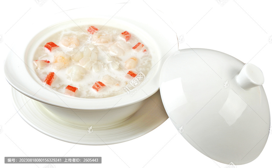 海鲜椰奶粥