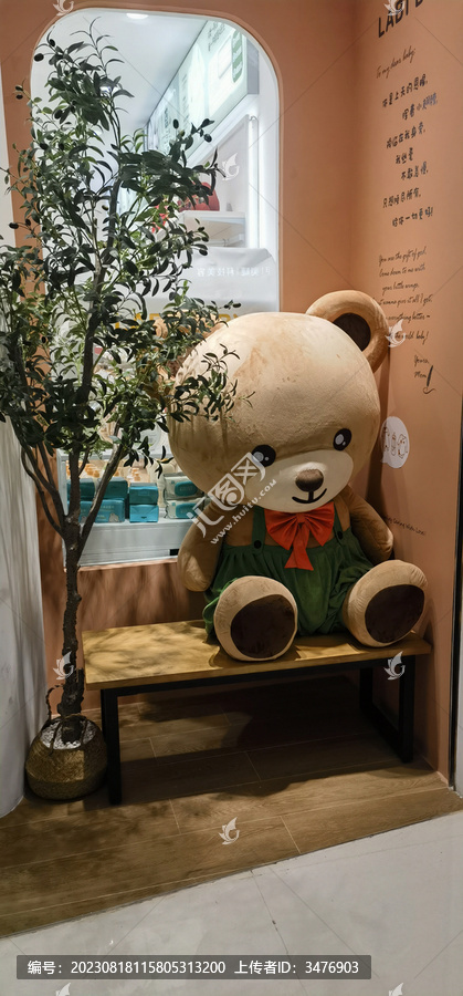 安静的小熊