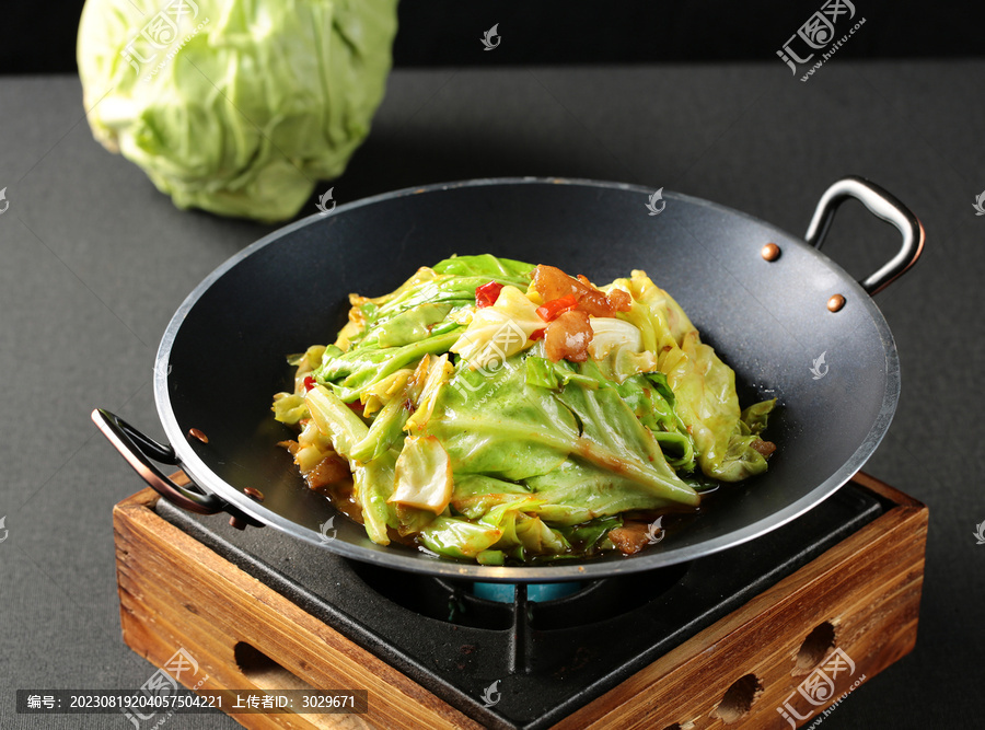 干锅手撕包菜