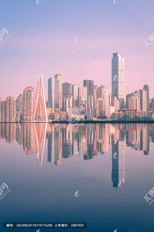 重庆渝中区城市镜像