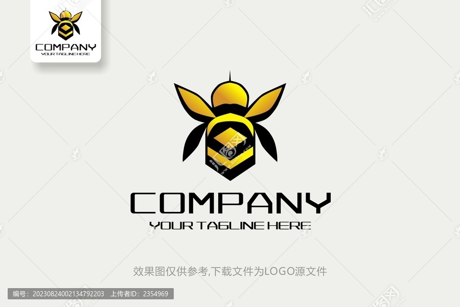 蜜蜂logo标志