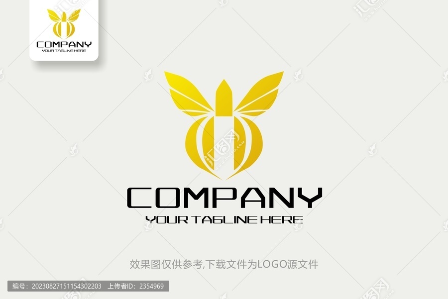 蜜蜂logo保健食品LOGO