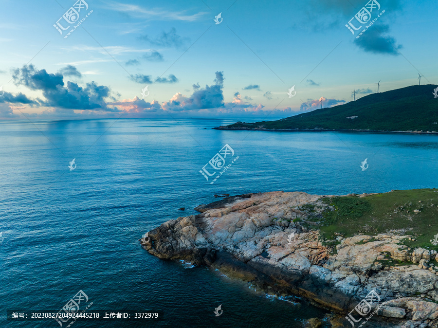 江门上川岛海岸线风景