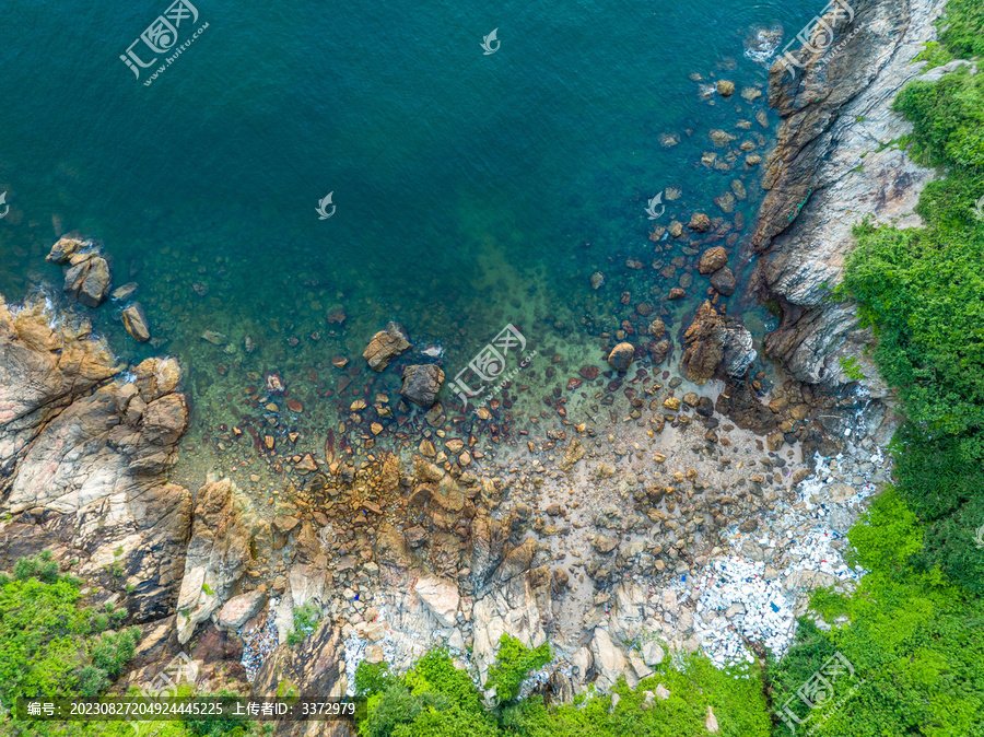 江门上川岛海岸线风景