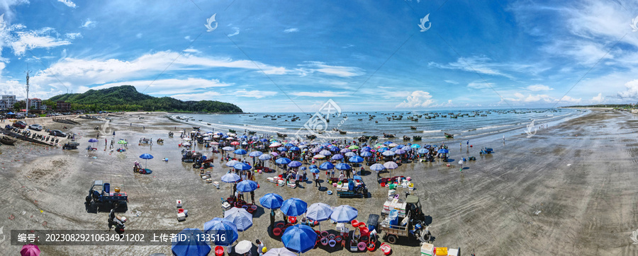 海边海鲜交易市场