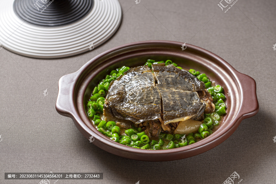 砂煲青椒甲鱼