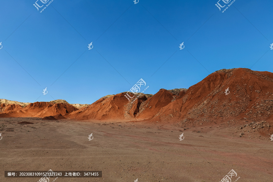 大红山火星地表