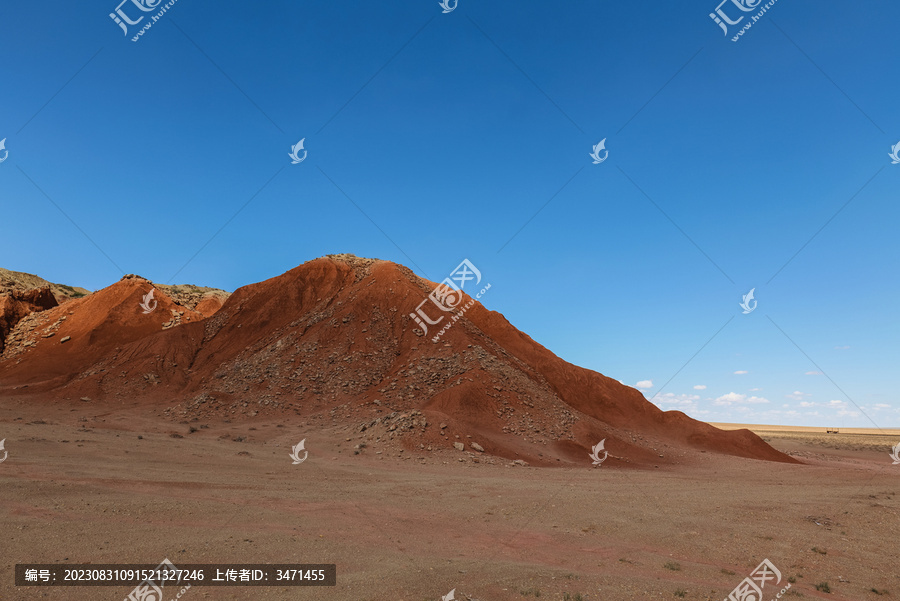 大红山火星地表