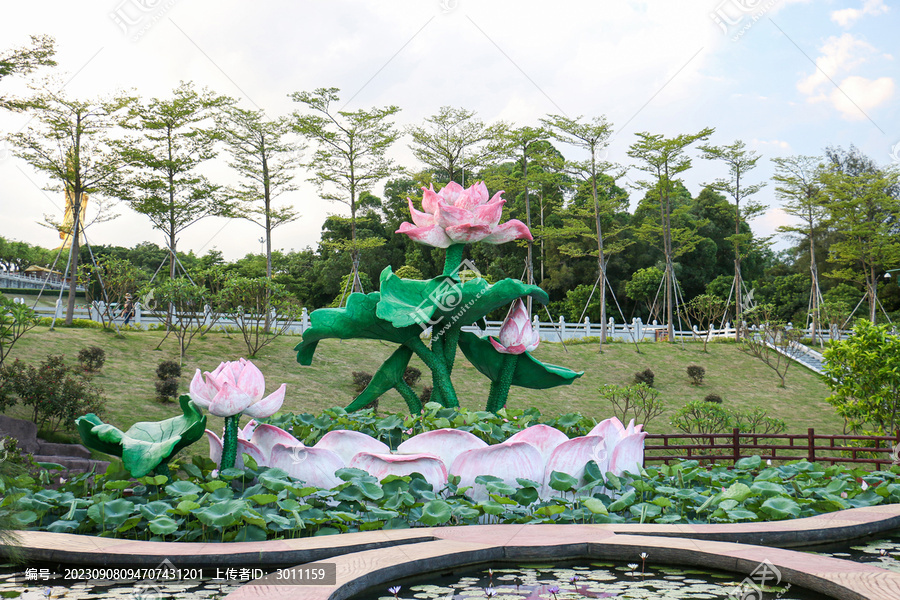 番禺莲花山风景