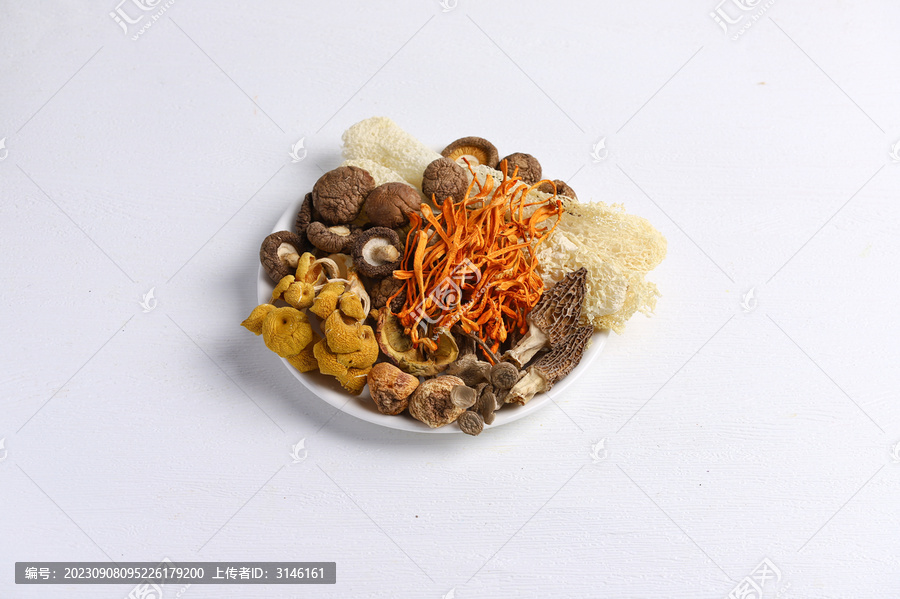 菌菇包菌汤包白底图