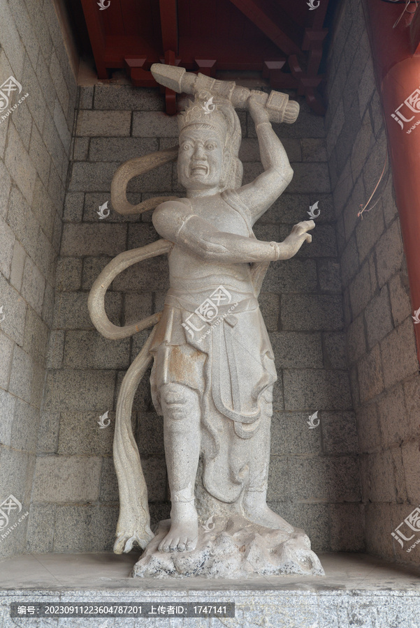四大金刚神像
