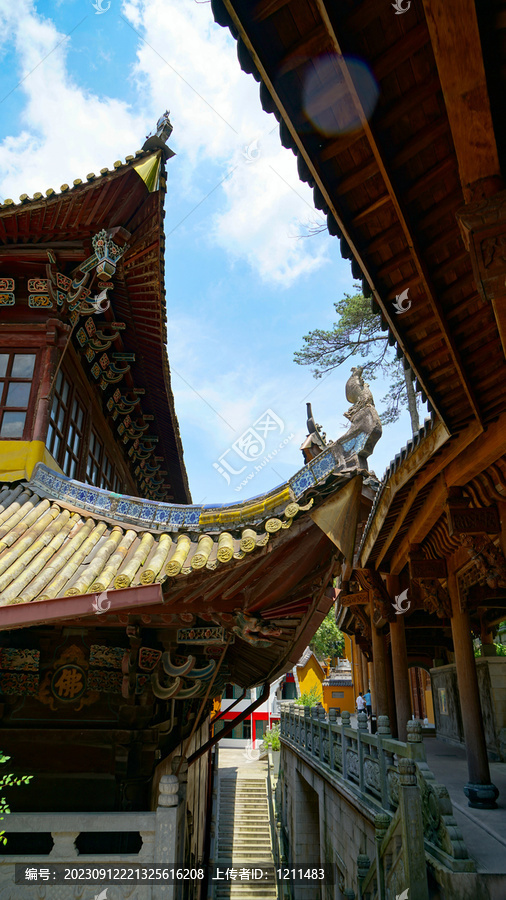 安徽池州九华山祇园禅寺