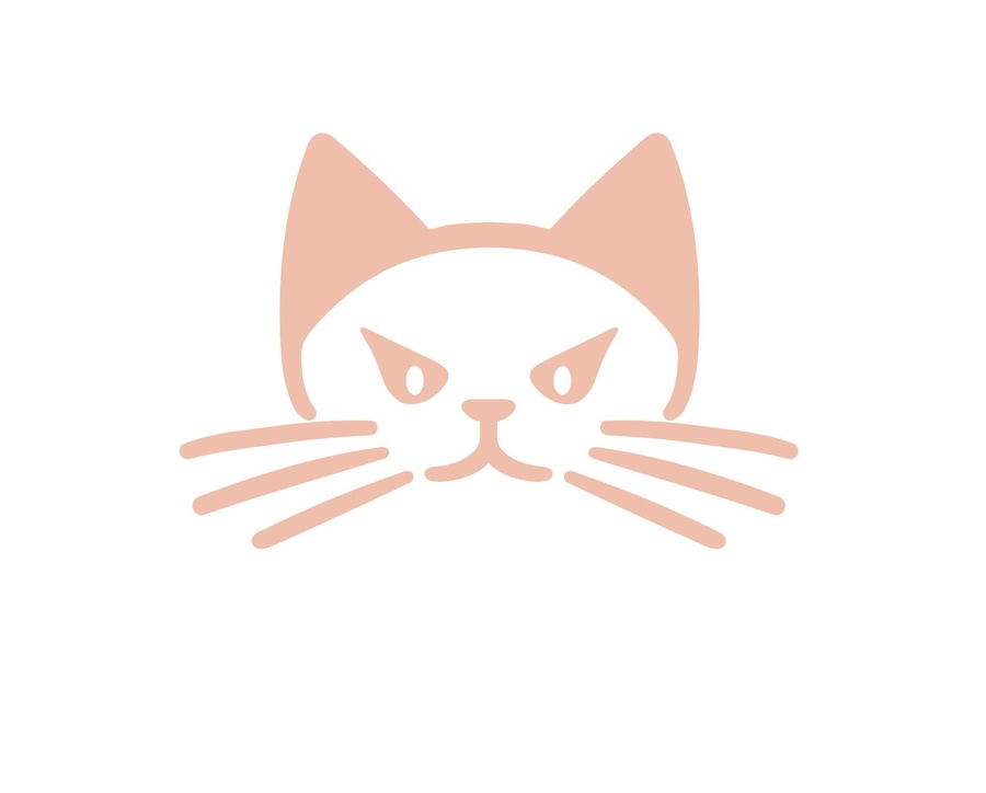 可爱猫咪Logo