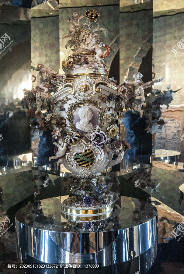 迈森大教堂糈品瓷器藏品