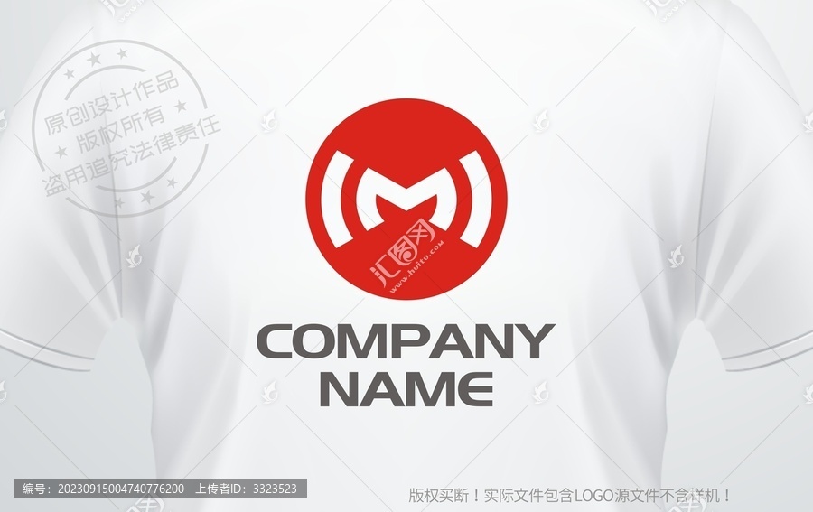 M设计logo字母M标志