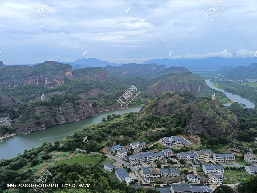 龙虎山水自然风景