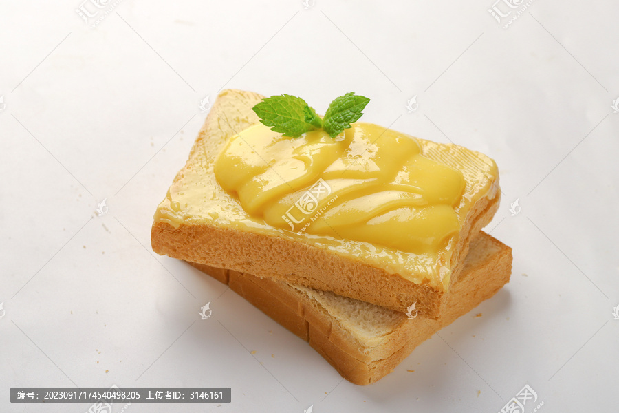 面包片黄油黄油烤吐司