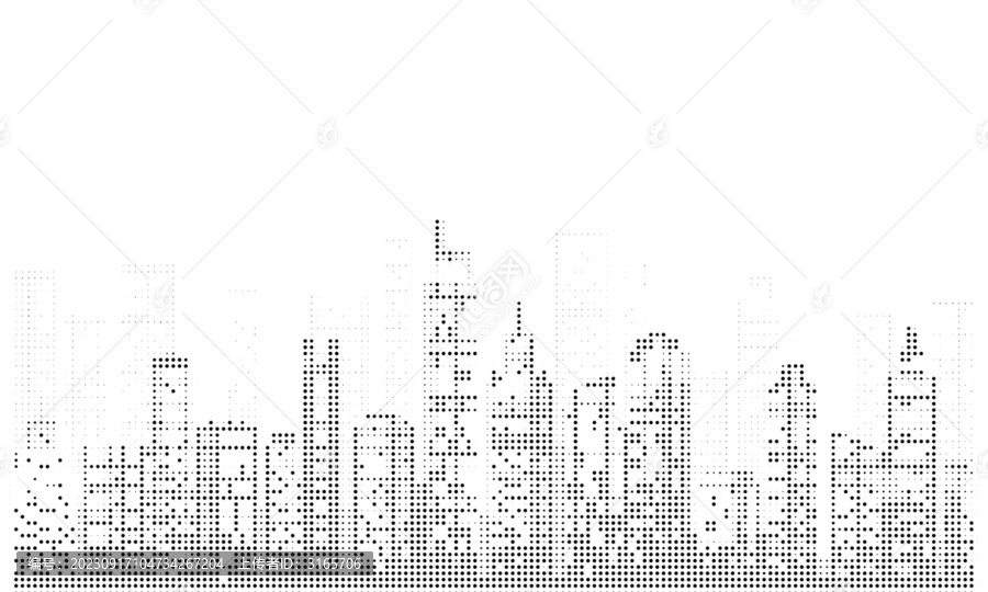 城市镂空图