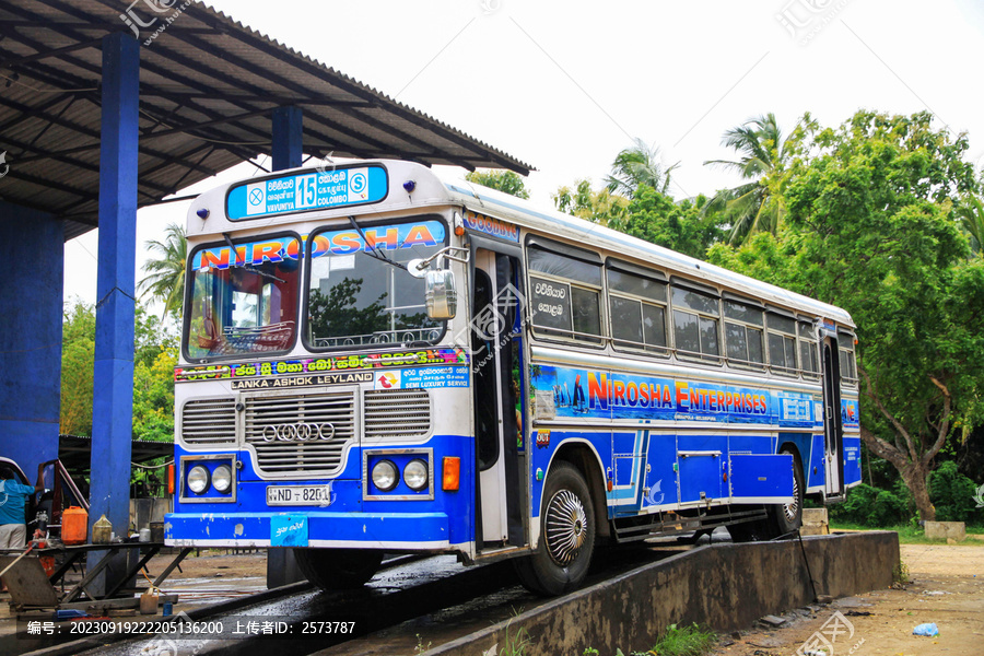 斯里兰卡公交车